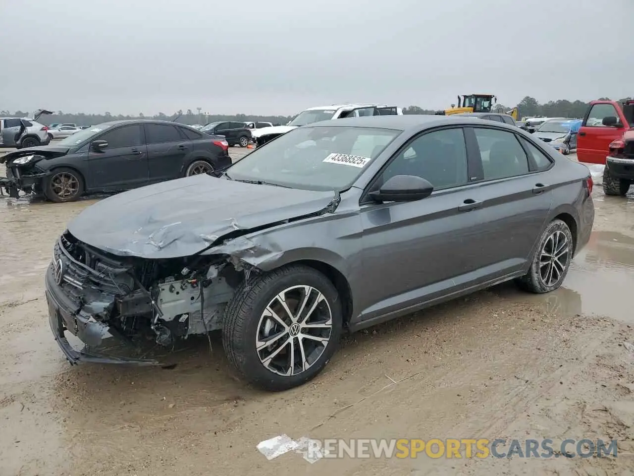 1 fotografías del automóvil dañado 3VWBM7BU5RM036666 VOLKSWAGEN JETTA 2024