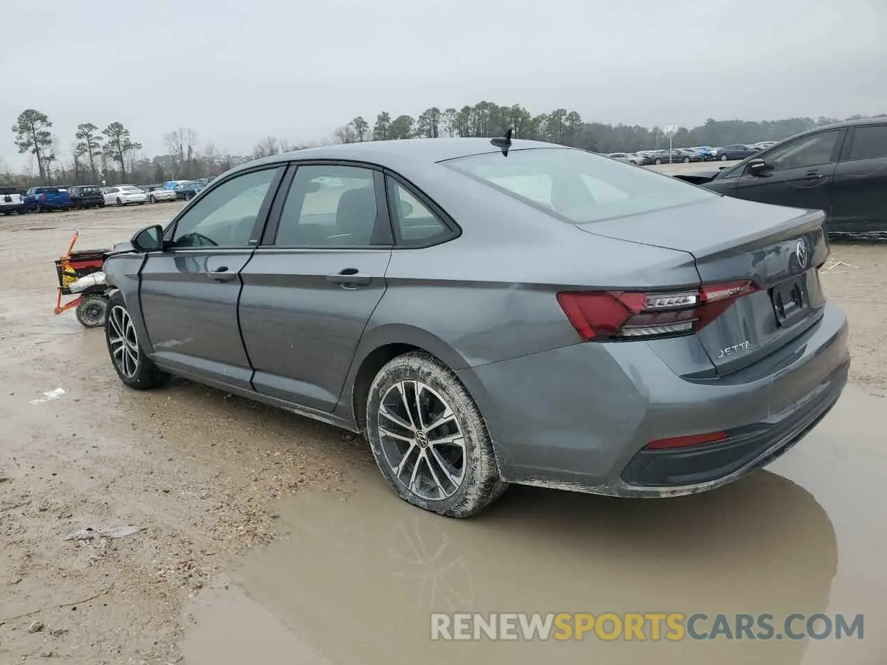 2 fotografías del automóvil dañado 3VWBM7BU5RM036666 VOLKSWAGEN JETTA 2024