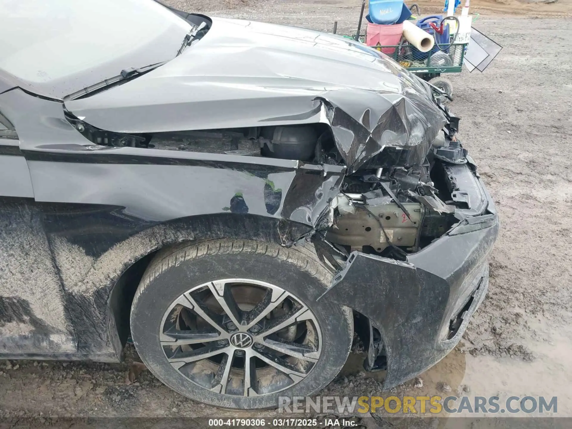 6 fotografías del automóvil dañado 3VWBM7BU6RM043738 VOLKSWAGEN JETTA 2024