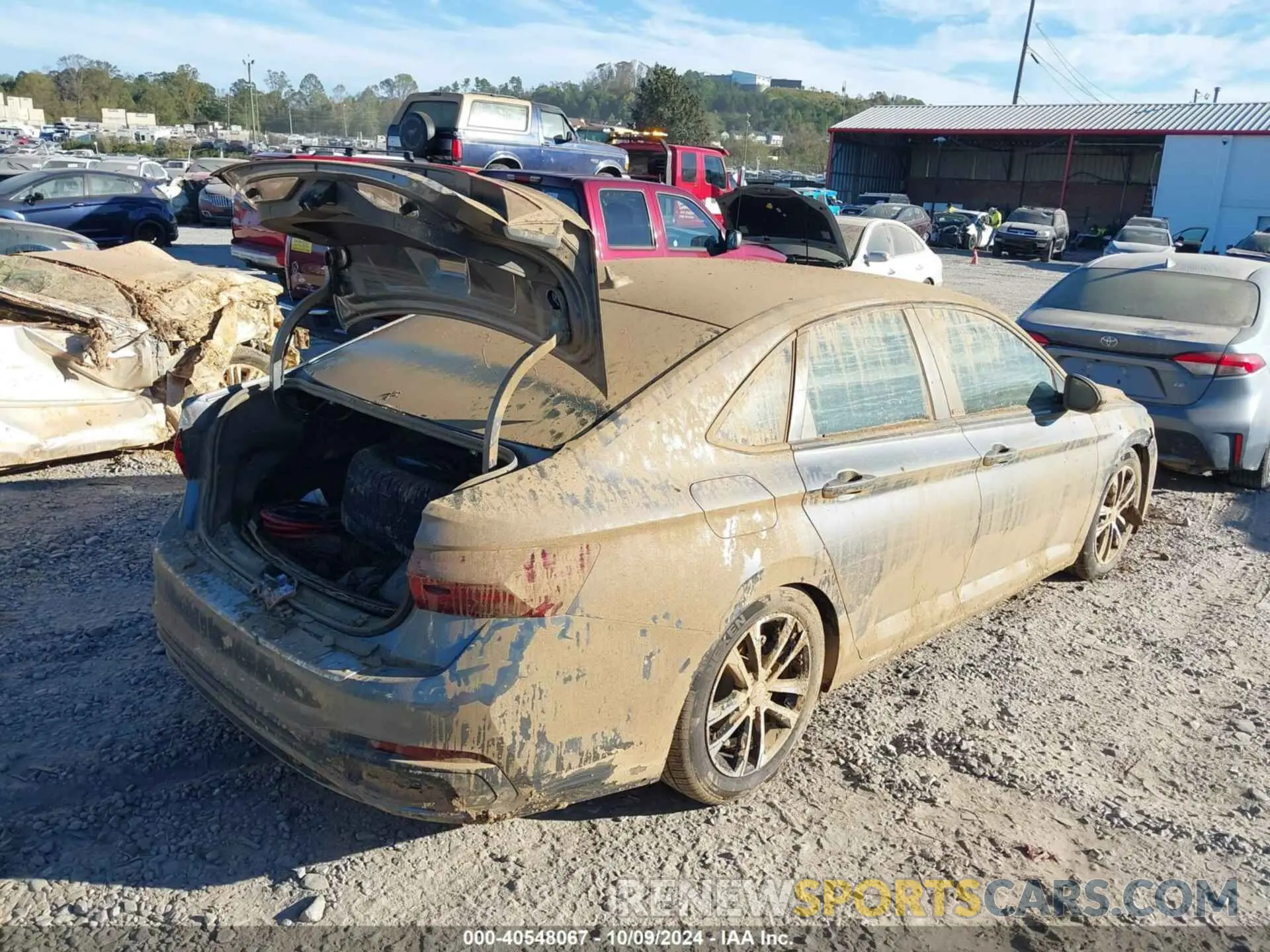 4 fotografías del automóvil dañado 3VWBM7BU6RM054500 VOLKSWAGEN JETTA 2024