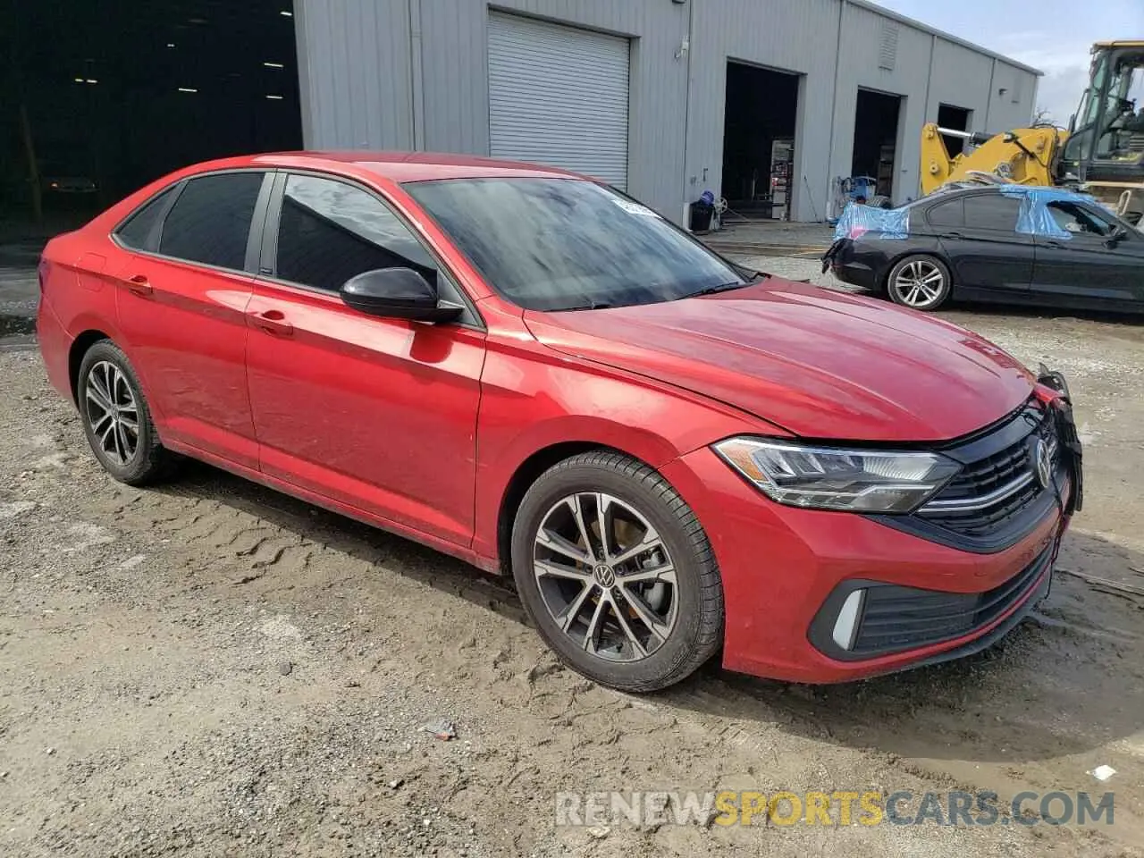 4 fotografías del automóvil dañado 3VWBM7BU7RM005970 VOLKSWAGEN JETTA 2024