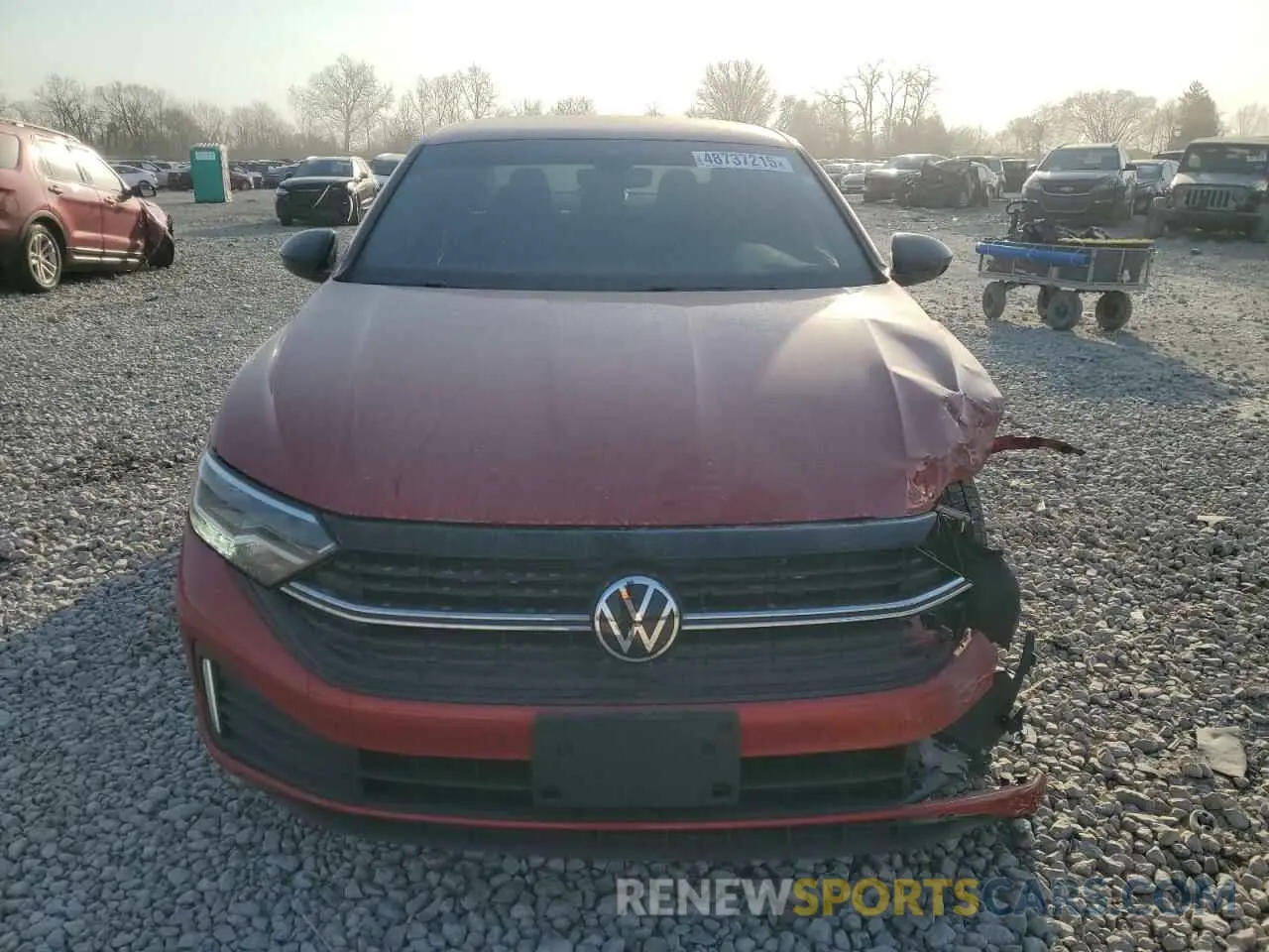 5 fotografías del automóvil dañado 3VWBM7BU7RM006830 VOLKSWAGEN JETTA 2024