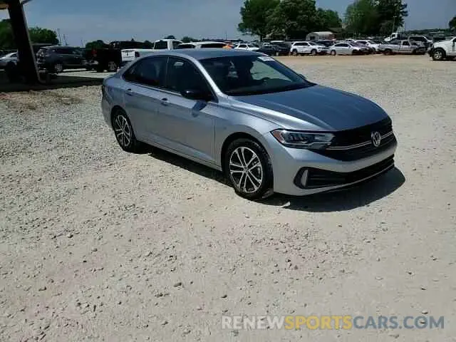 13 fotografías del automóvil dañado 3VWBM7BU7RM083875 VOLKSWAGEN JETTA 2024