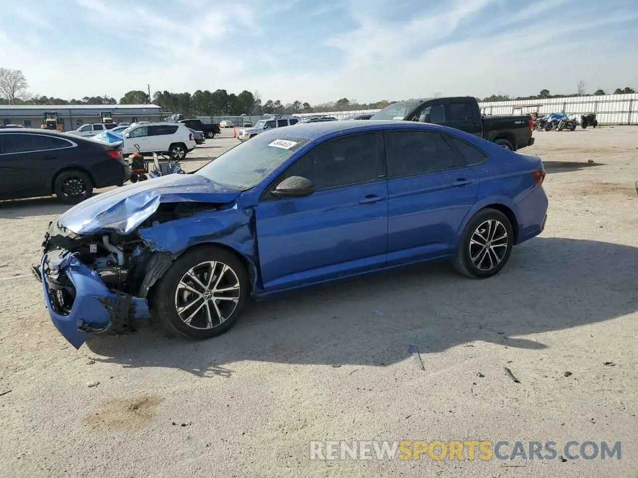 1 fotografías del automóvil dañado 3VWBM7BU8RM007601 VOLKSWAGEN JETTA 2024