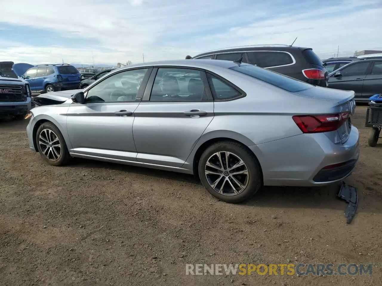 2 fotografías del automóvil dañado 3VWBM7BU9RM007994 VOLKSWAGEN JETTA 2024