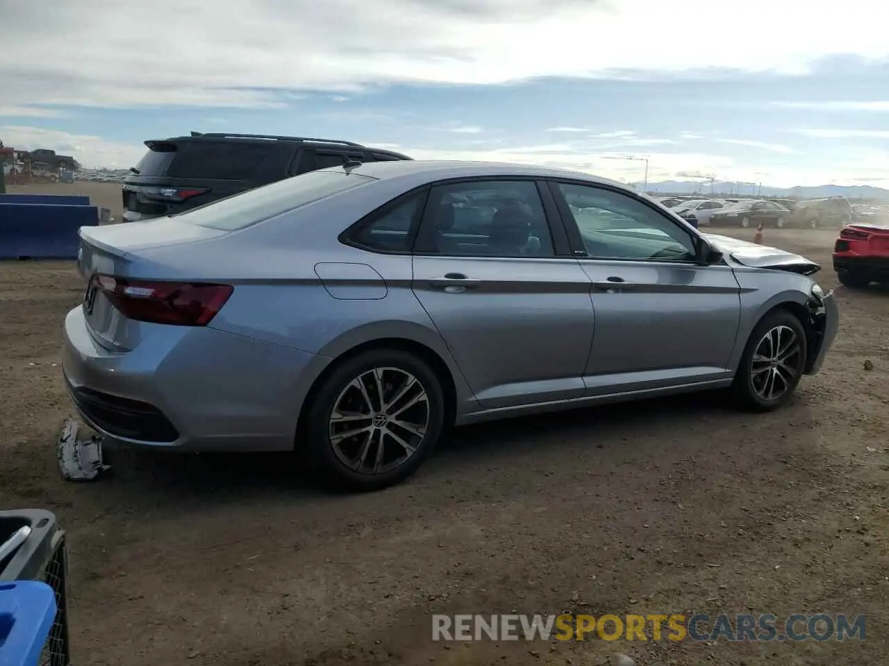 3 fotografías del automóvil dañado 3VWBM7BU9RM007994 VOLKSWAGEN JETTA 2024
