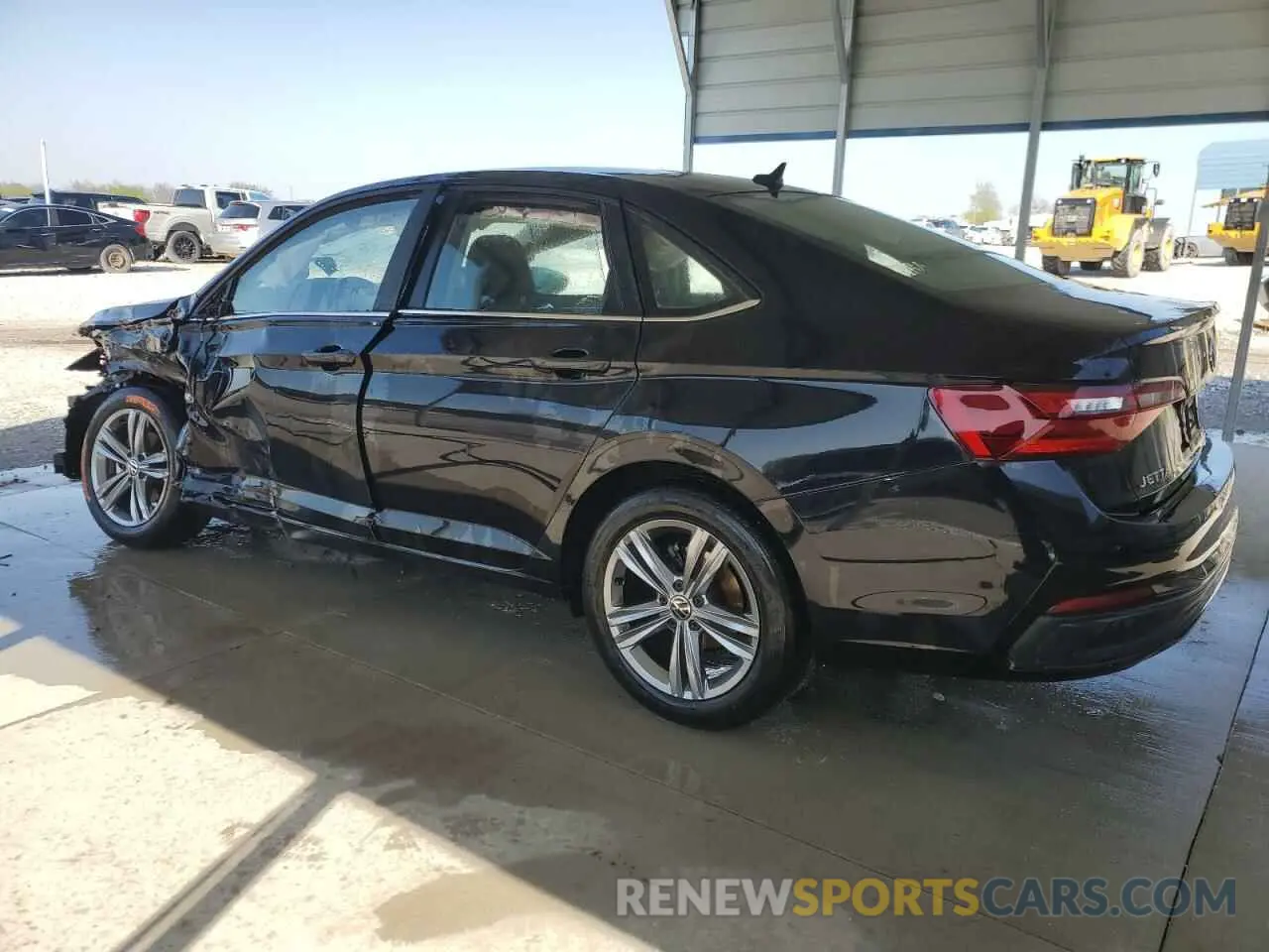2 fotografías del automóvil dañado 3VWEM7BU0RM091930 VOLKSWAGEN JETTA 2024
