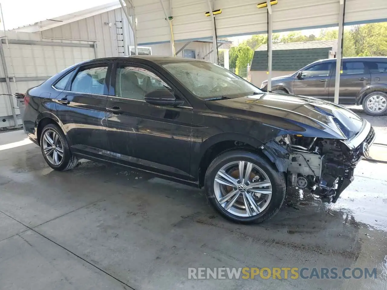 4 fotografías del automóvil dañado 3VWEM7BU0RM091930 VOLKSWAGEN JETTA 2024