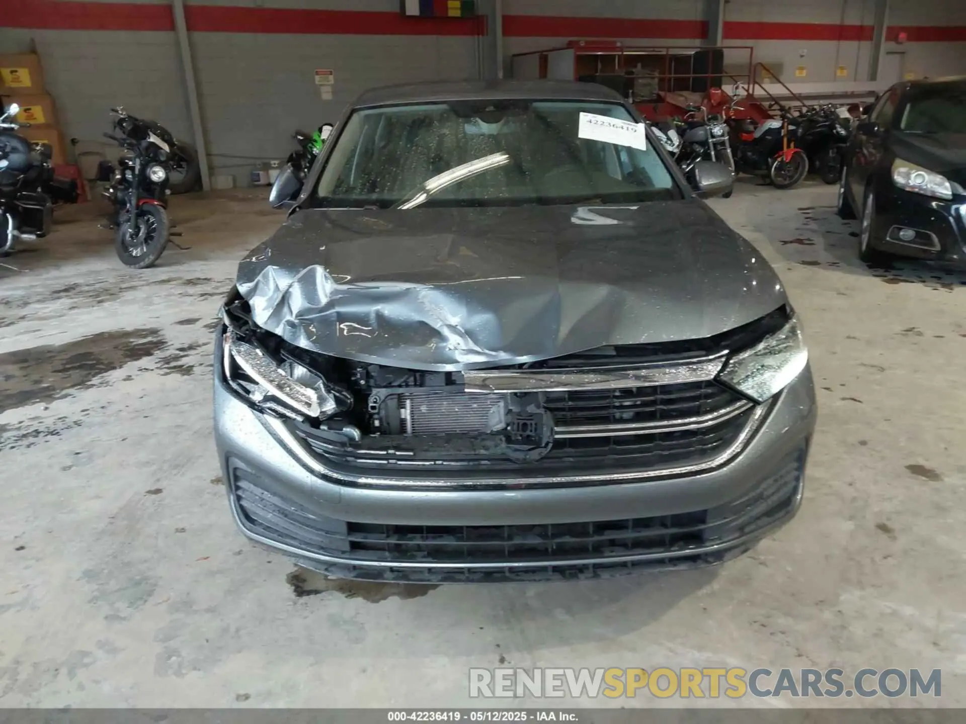 6 fotografías del automóvil dañado 3VWEM7BU1RM074196 VOLKSWAGEN JETTA 2024