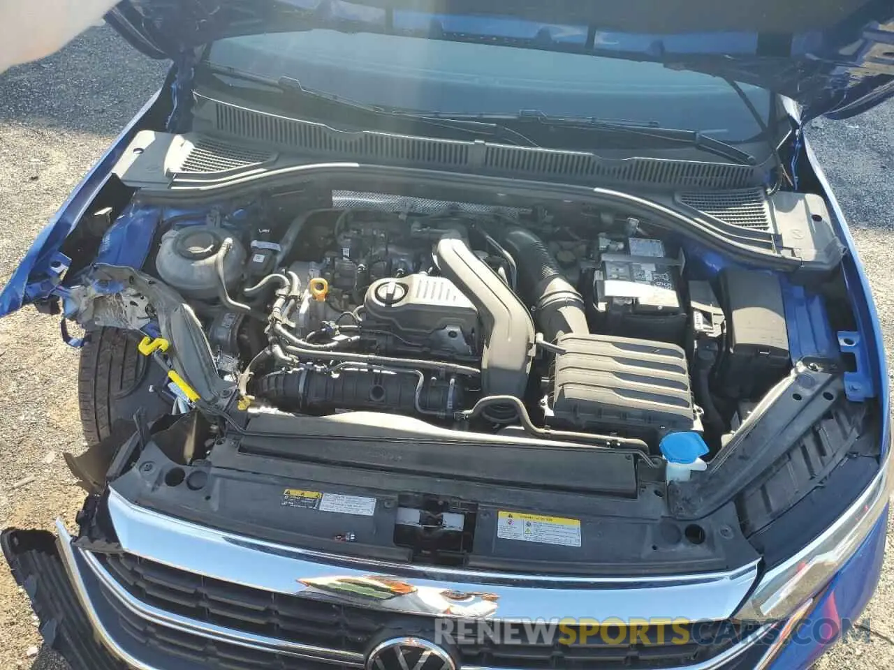 11 fotografías del automóvil dañado 3VWEM7BU2RM005386 VOLKSWAGEN JETTA 2024