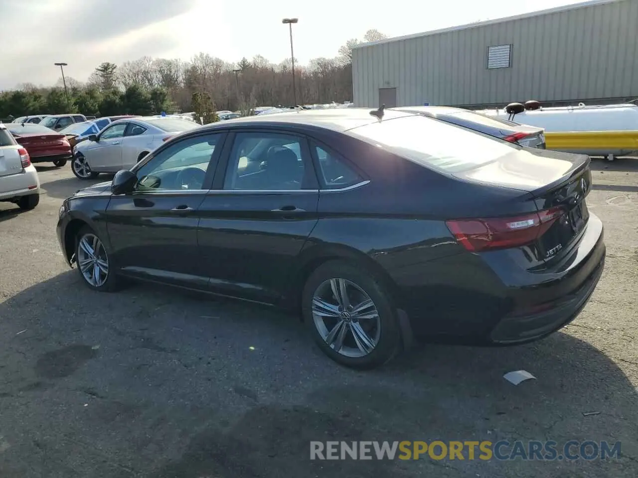 2 fotografías del automóvil dañado 3VWEM7BU3RM036078 VOLKSWAGEN JETTA 2024