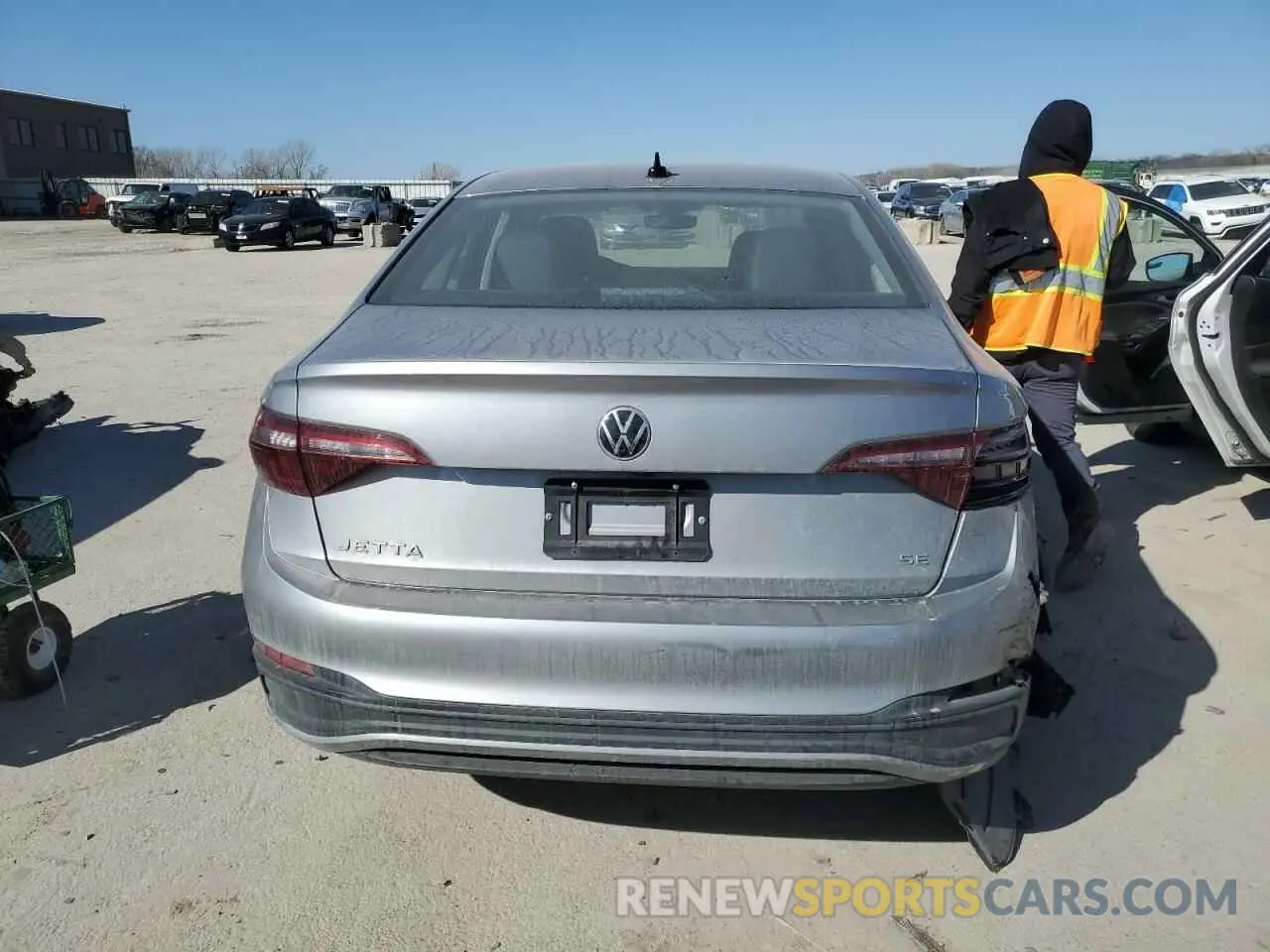 6 fotografías del automóvil dañado 3VWEM7BU3RM056752 VOLKSWAGEN JETTA 2024