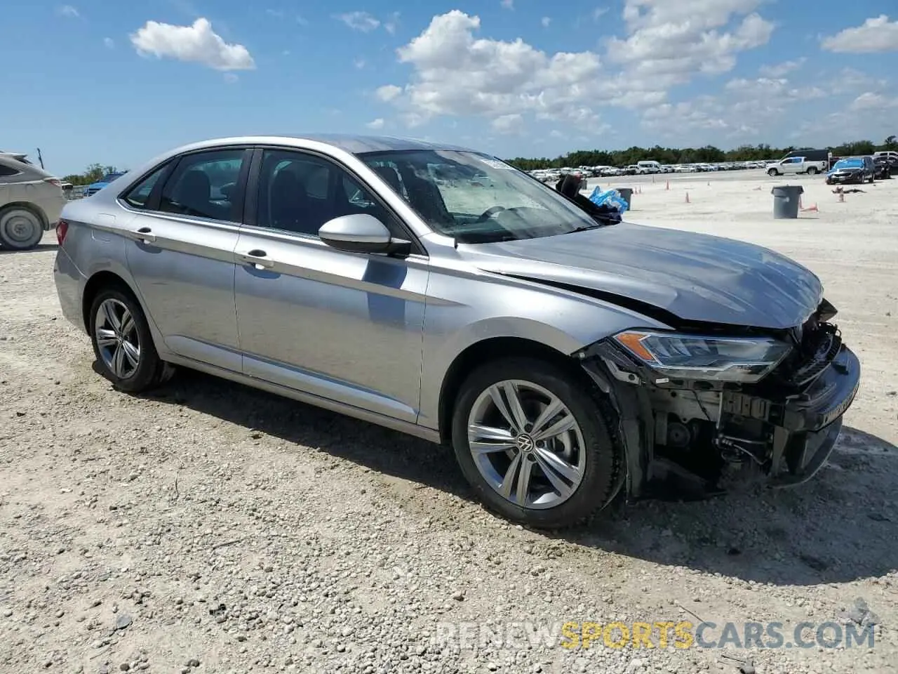 4 fotografías del automóvil dañado 3VWEM7BU5RM004829 VOLKSWAGEN JETTA 2024