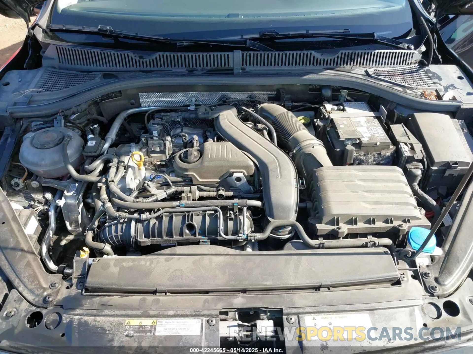 10 fotografías del automóvil dañado 3VWEM7BU5RM043257 VOLKSWAGEN JETTA 2024