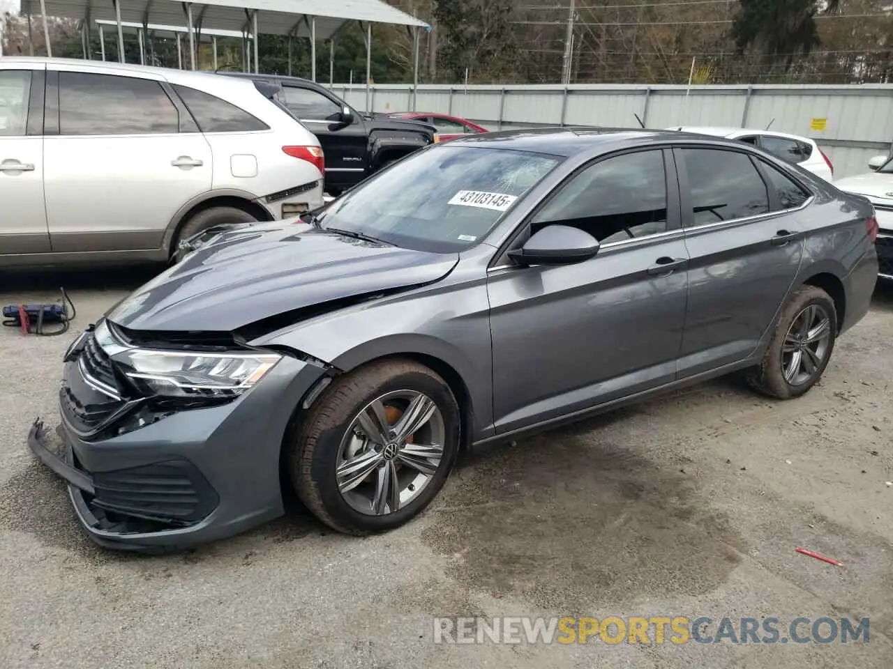 1 fotografías del automóvil dañado 3VWEM7BU5RM060950 VOLKSWAGEN JETTA 2024
