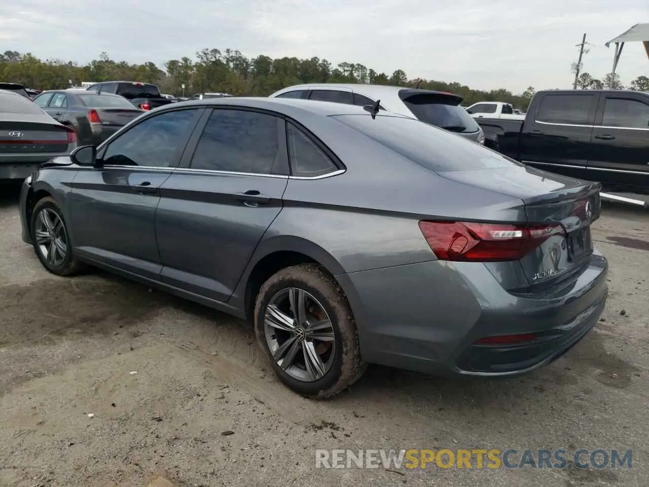 2 fotografías del automóvil dañado 3VWEM7BU5RM060950 VOLKSWAGEN JETTA 2024