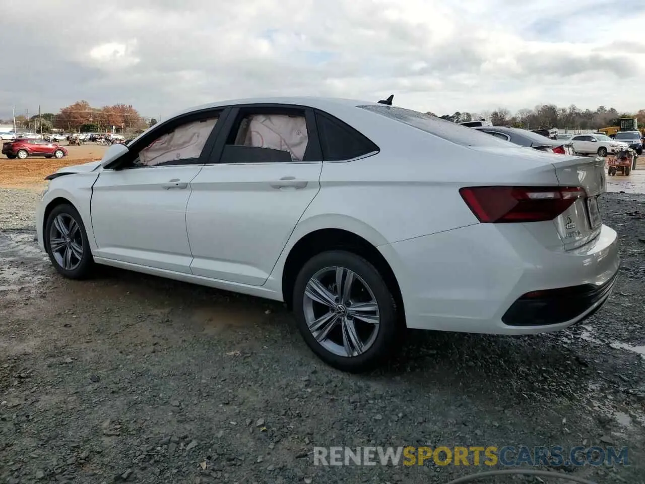 2 fotografías del automóvil dañado 3VWEM7BU6RM059886 VOLKSWAGEN JETTA 2024