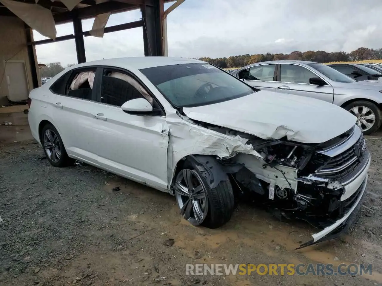 4 fotografías del automóvil dañado 3VWEM7BU6RM059886 VOLKSWAGEN JETTA 2024