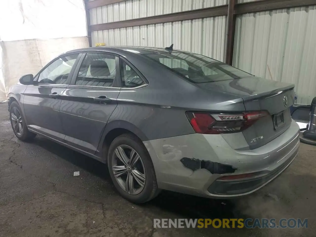 2 fotografías del automóvil dañado 3VWEM7BU8RM041079 VOLKSWAGEN JETTA 2024