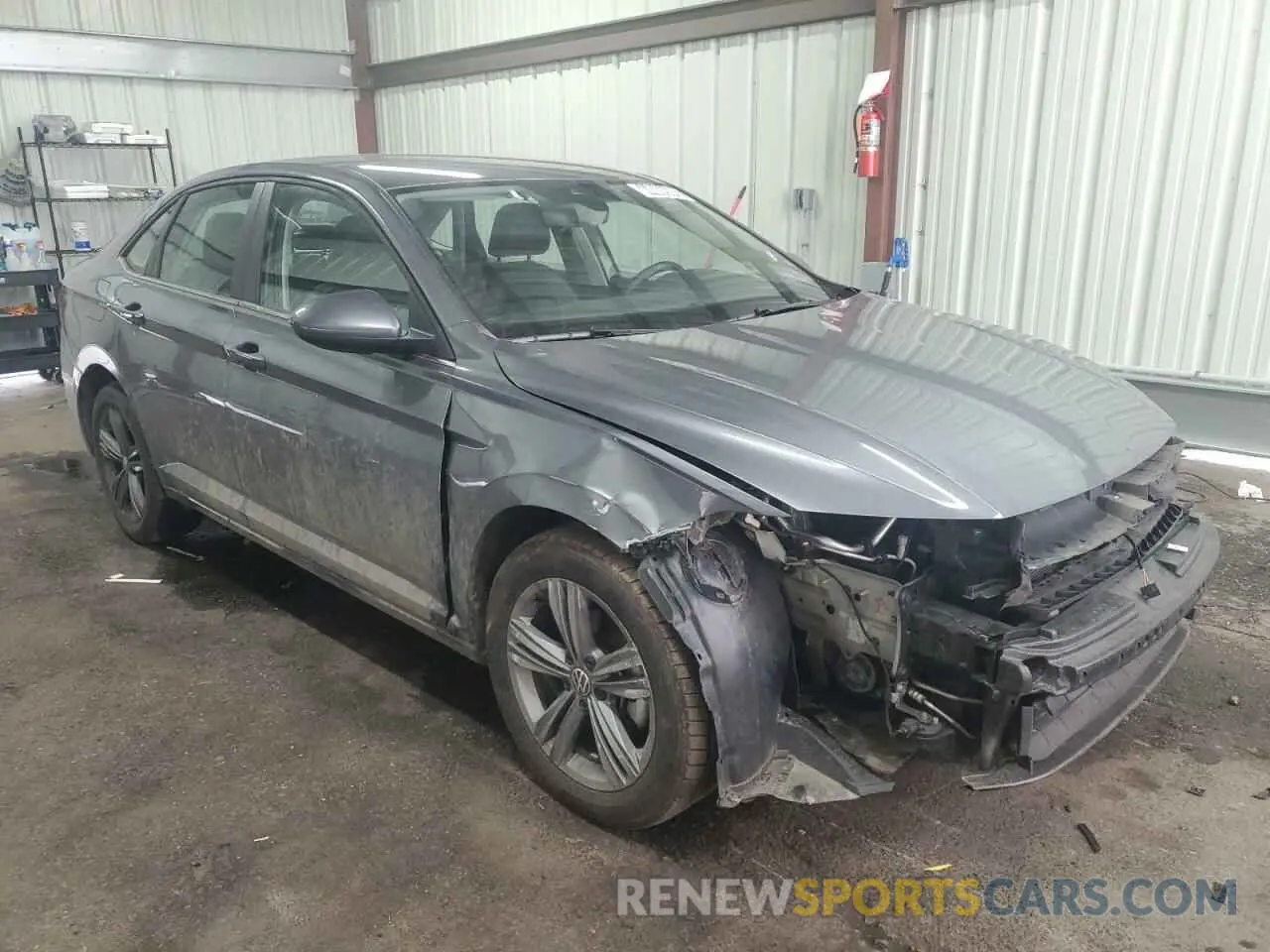 4 fotografías del automóvil dañado 3VWEM7BU8RM041079 VOLKSWAGEN JETTA 2024