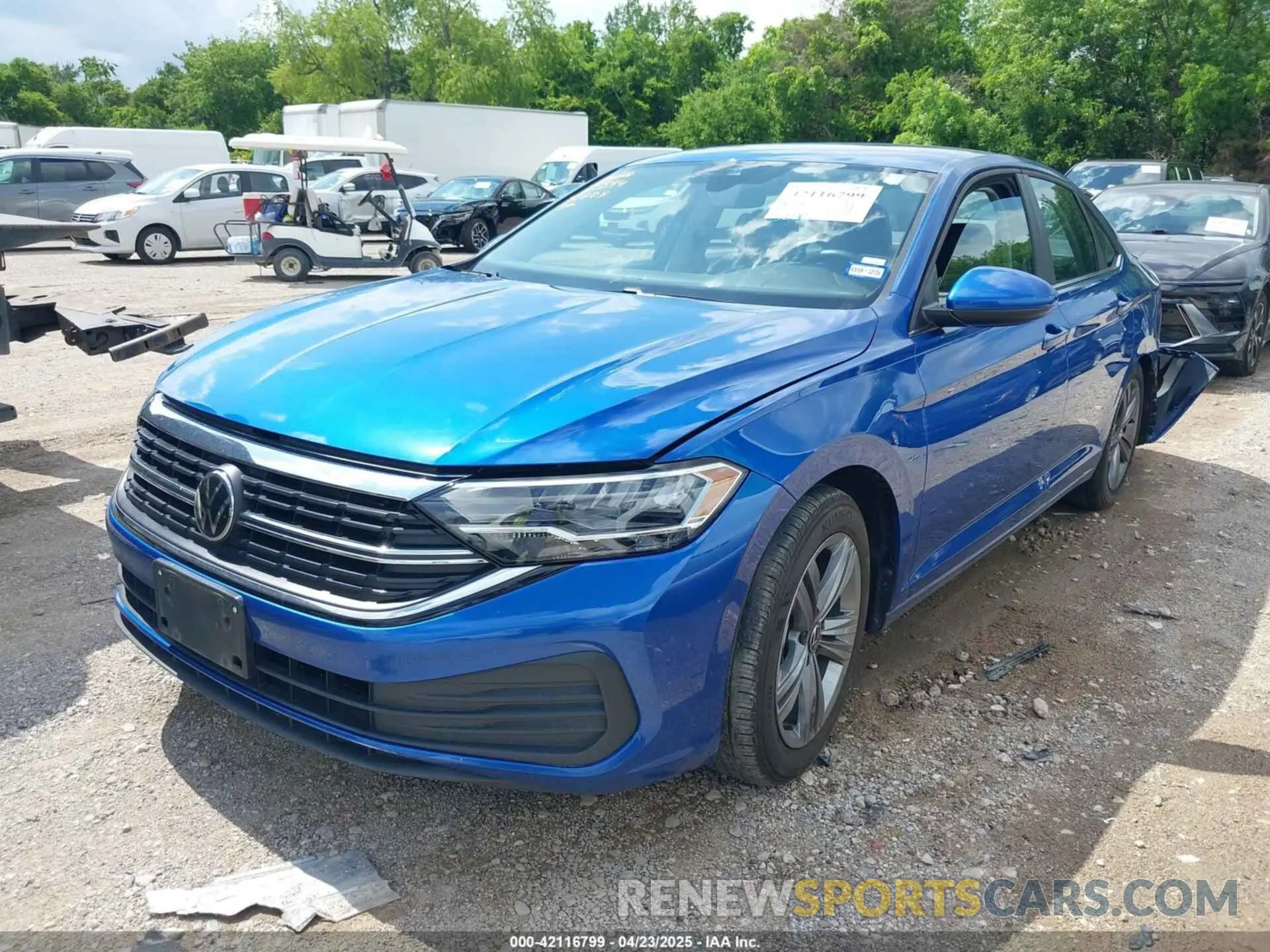 2 fotografías del automóvil dañado 3VWEM7BU9RM007894 VOLKSWAGEN JETTA 2024