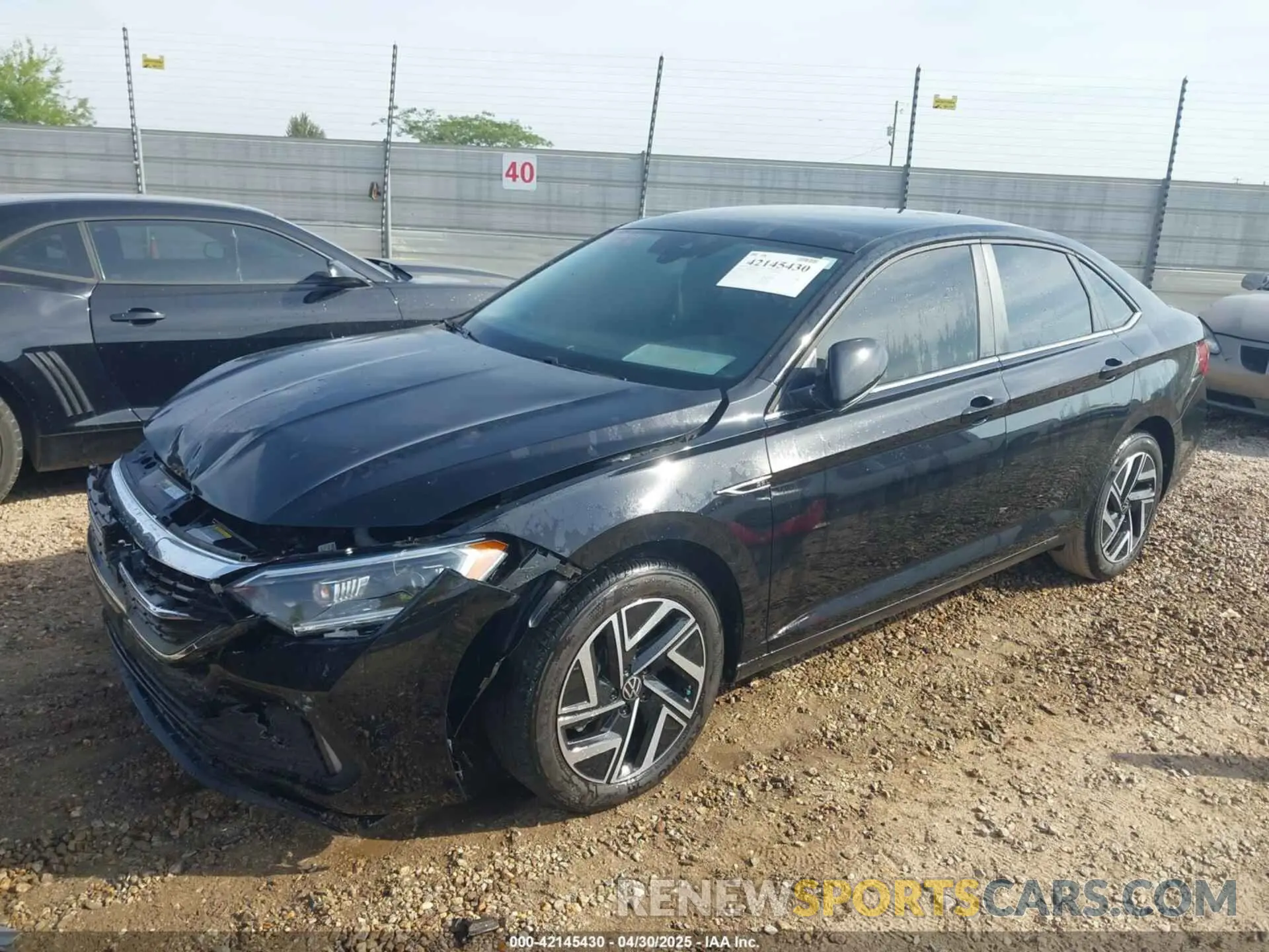 2 fotografías del automóvil dañado 3VWGM7BU0RM039447 VOLKSWAGEN JETTA 2024