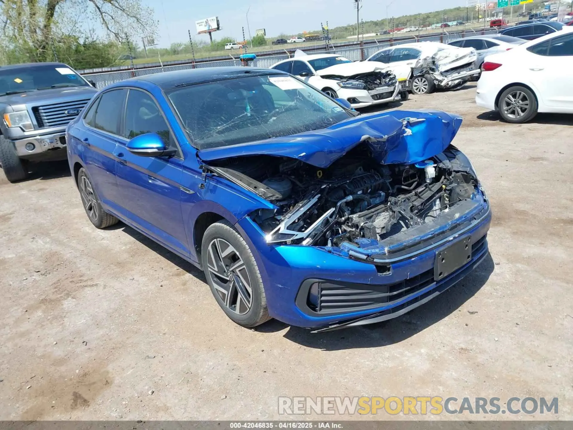 1 fotografías del automóvil dañado 3VWGM7BU0RM046494 VOLKSWAGEN JETTA 2024