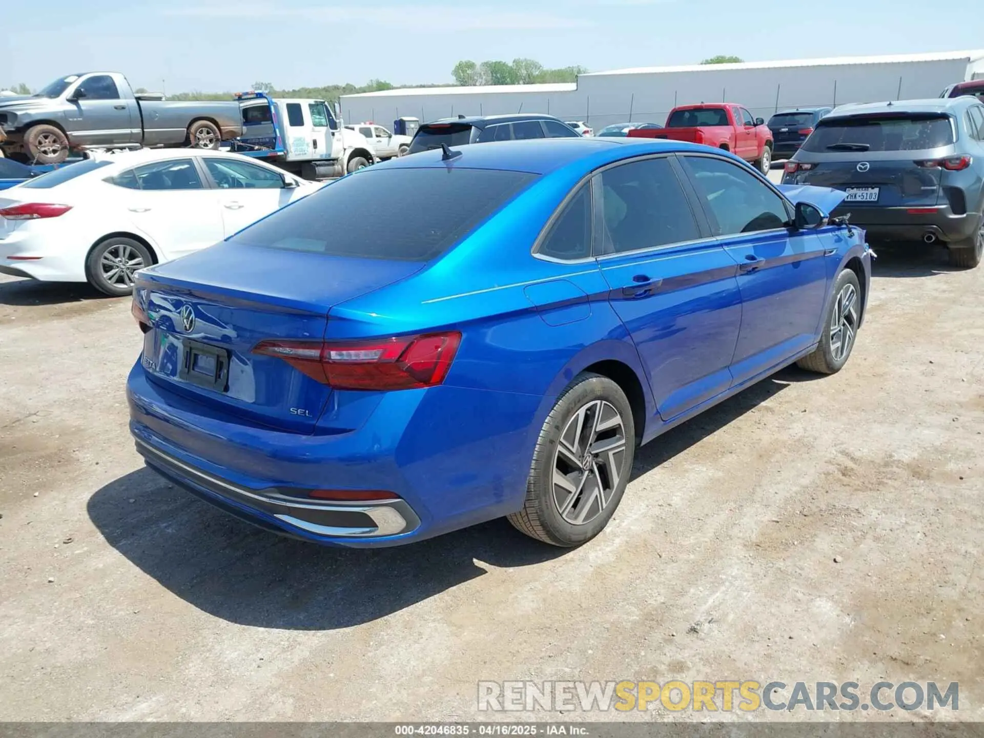 4 fotografías del automóvil dañado 3VWGM7BU0RM046494 VOLKSWAGEN JETTA 2024