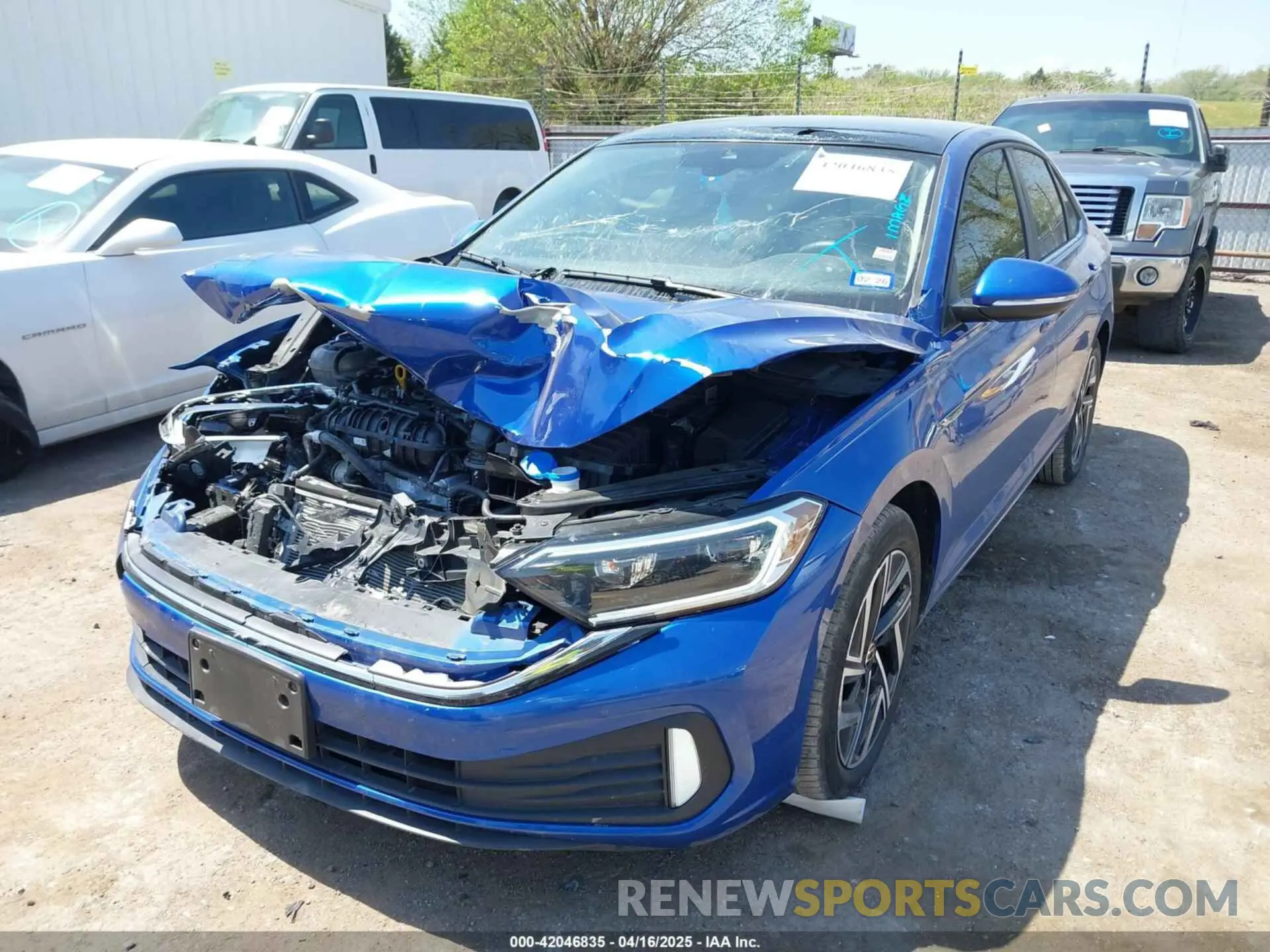 6 fotografías del automóvil dañado 3VWGM7BU0RM046494 VOLKSWAGEN JETTA 2024