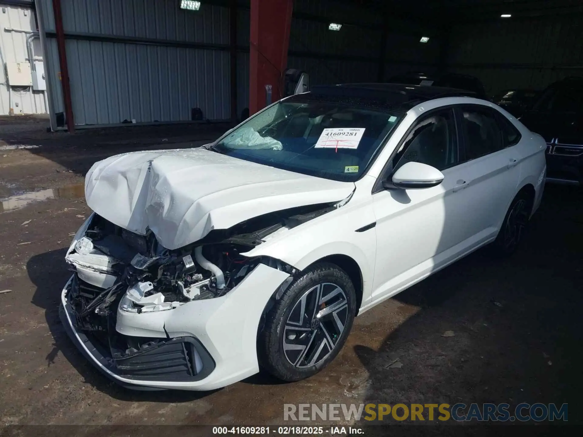 2 fotografías del automóvil dañado 3VWGM7BU0RM059701 VOLKSWAGEN JETTA 2024