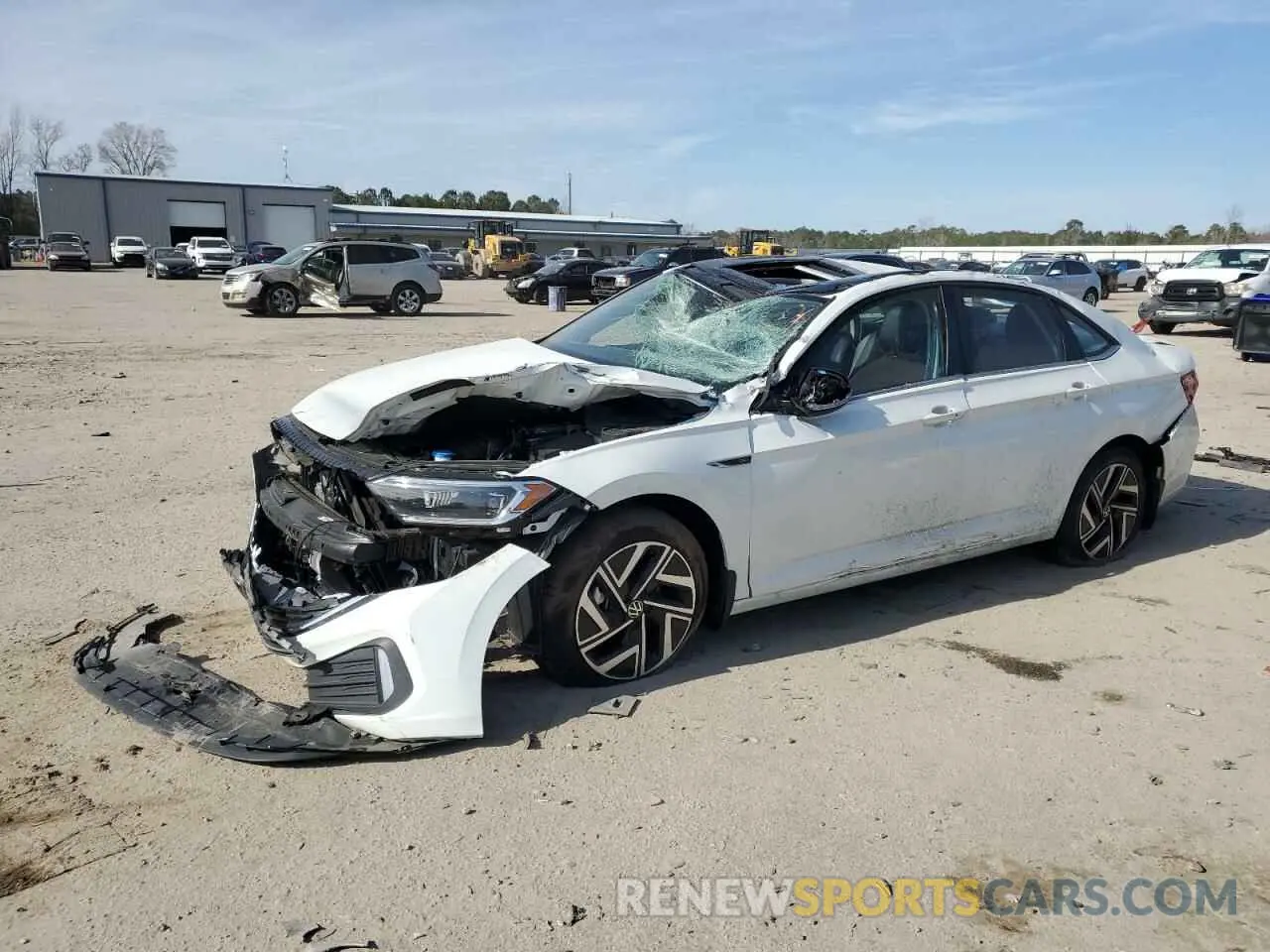 1 fotografías del automóvil dañado 3VWGM7BU4RM050791 VOLKSWAGEN JETTA 2024