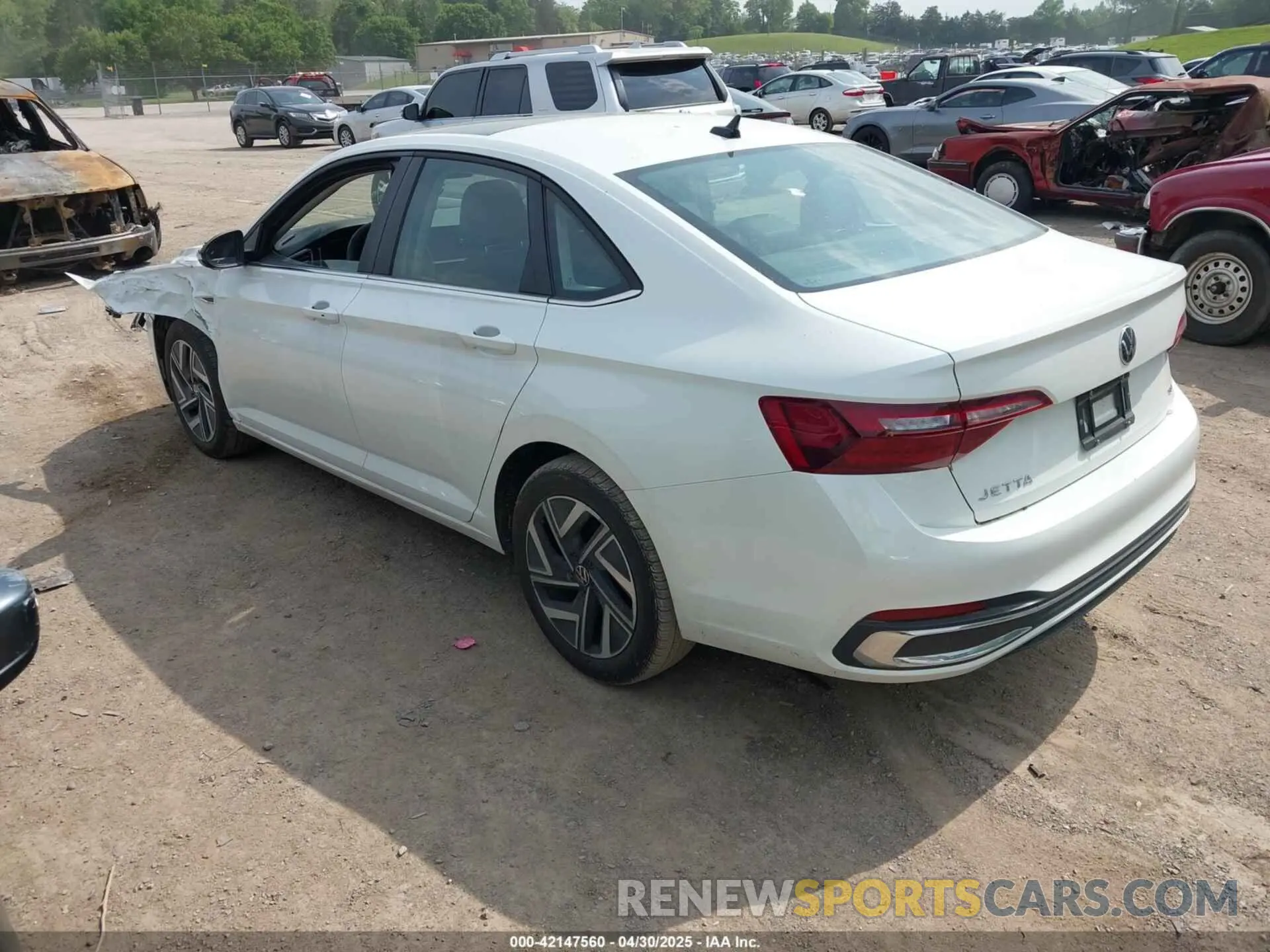 3 fotografías del automóvil dañado 3VWGM7BU5RM009182 VOLKSWAGEN JETTA 2024