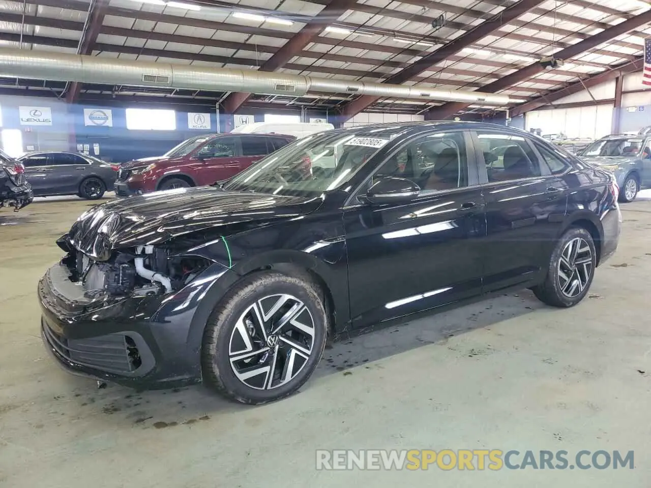 1 fotografías del automóvil dañado 3VWGM7BU7RM067746 VOLKSWAGEN JETTA 2024