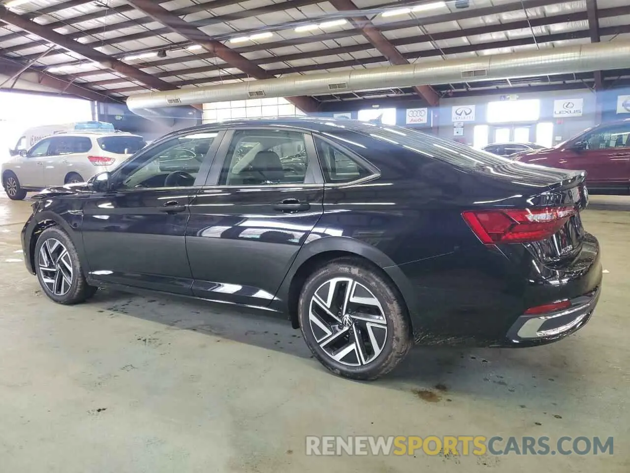 2 fotografías del automóvil dañado 3VWGM7BU7RM067746 VOLKSWAGEN JETTA 2024