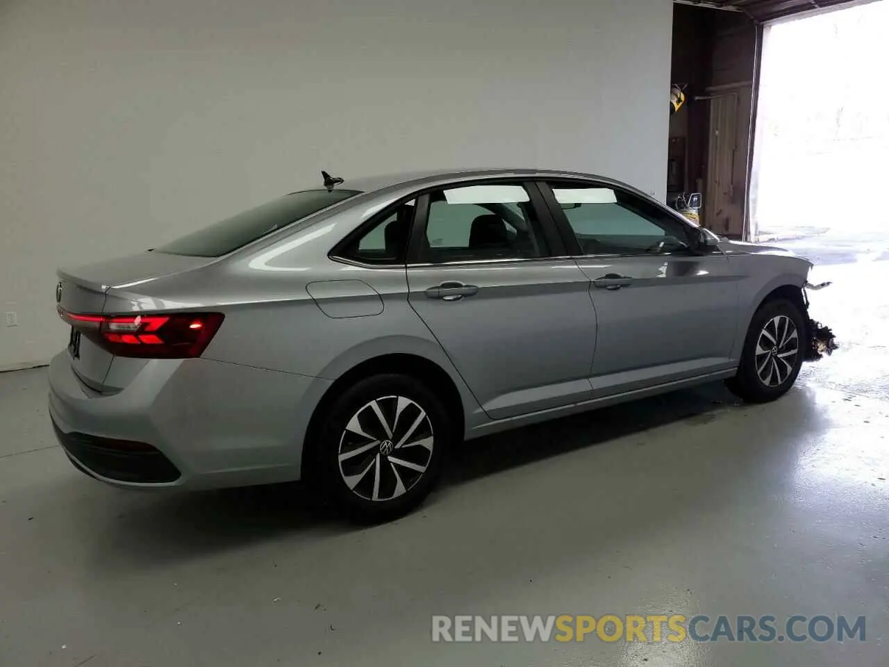 3 fotografías del automóvil dañado 3VW5X7BU1SM022631 VOLKSWAGEN JETTA 2025