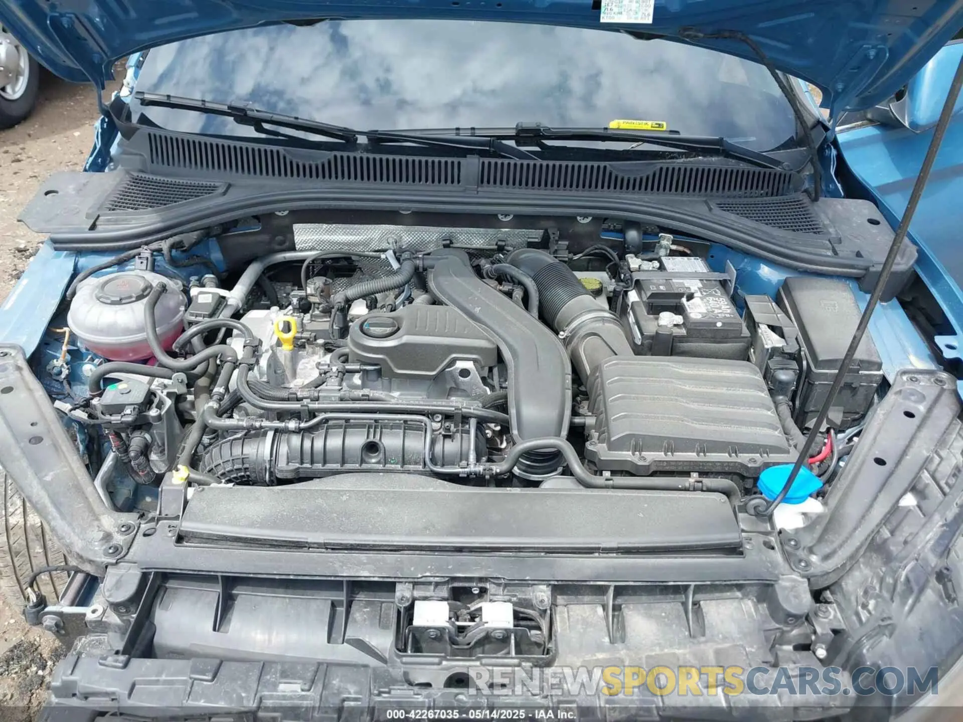 10 fotografías del automóvil dañado 3VW5X7BU4SM036684 VOLKSWAGEN JETTA 2025