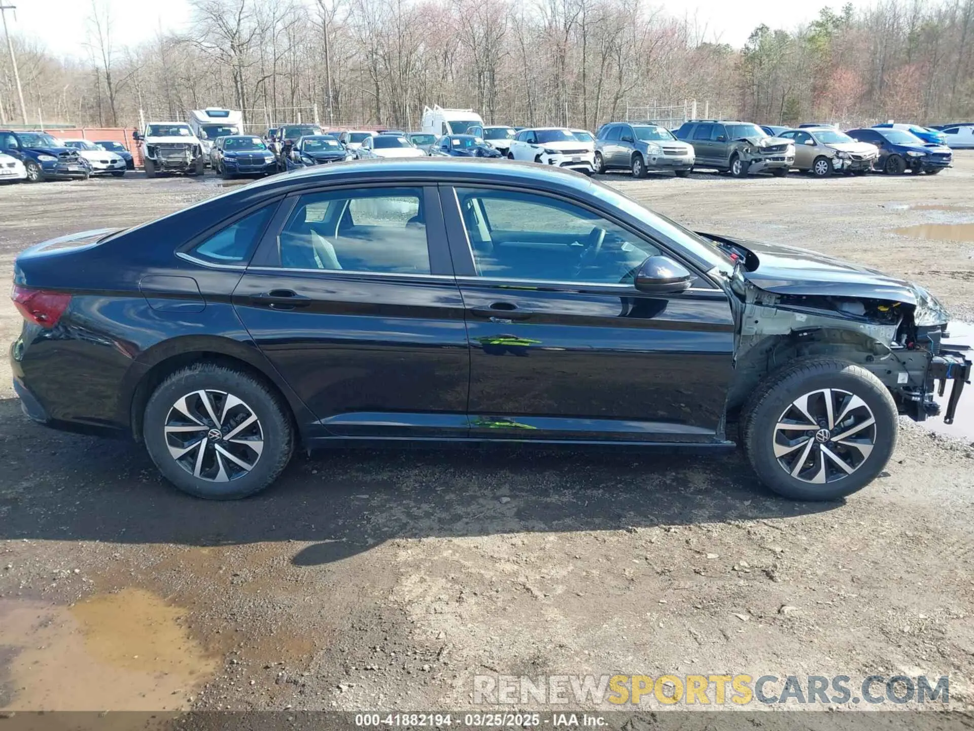 13 fotografías del automóvil dañado 3VW5X7BU6SM019868 VOLKSWAGEN JETTA 2025