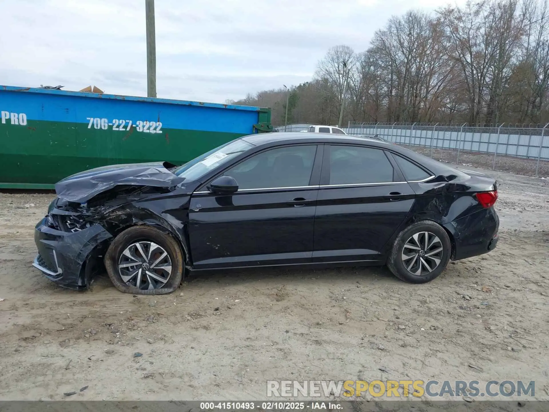 6 fotografías del automóvil dañado 3VW5X7BU7SM000763 VOLKSWAGEN JETTA 2025