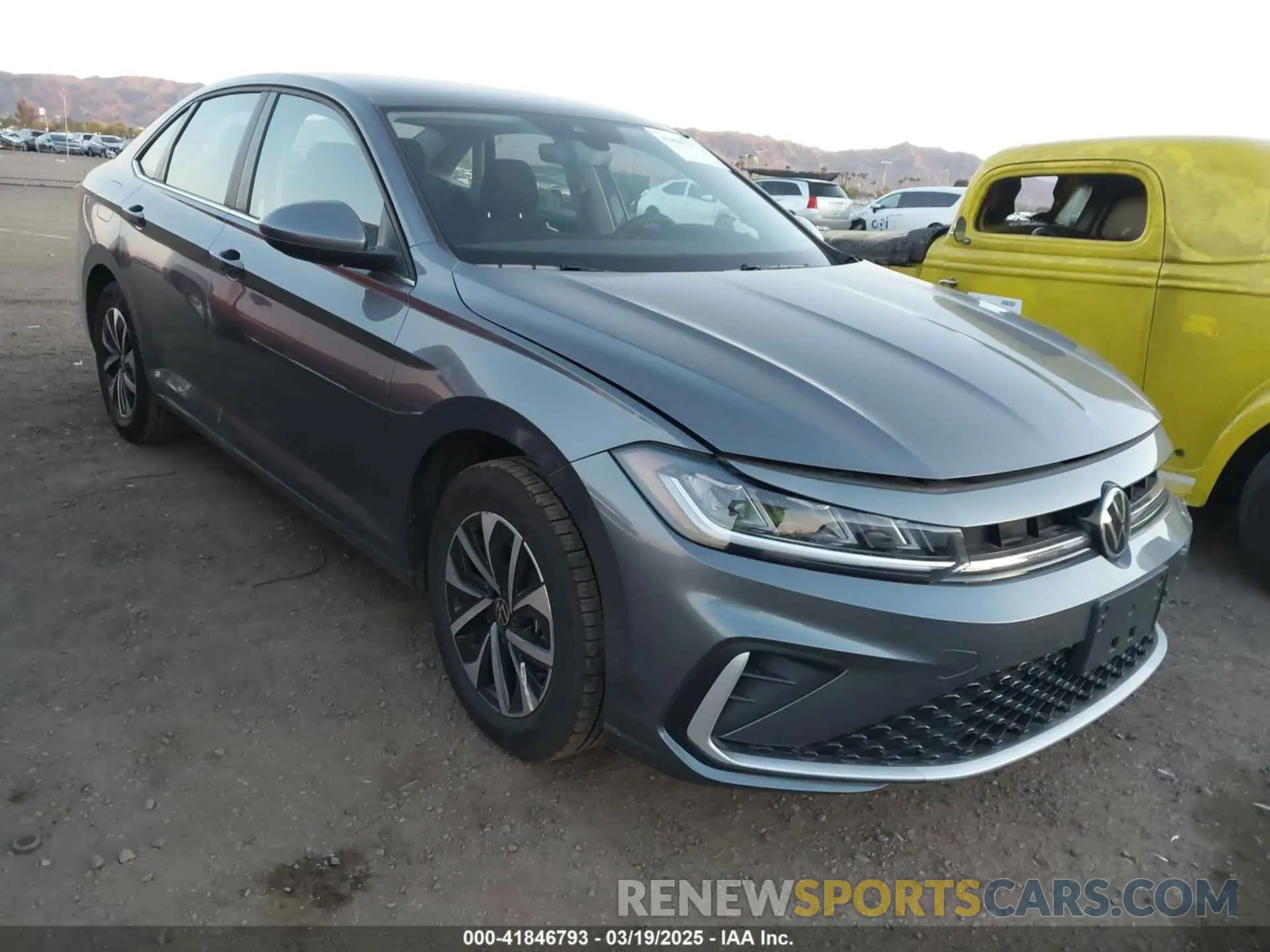 1 fotografías del automóvil dañado 3VW5X7BU7SM013903 VOLKSWAGEN JETTA 2025