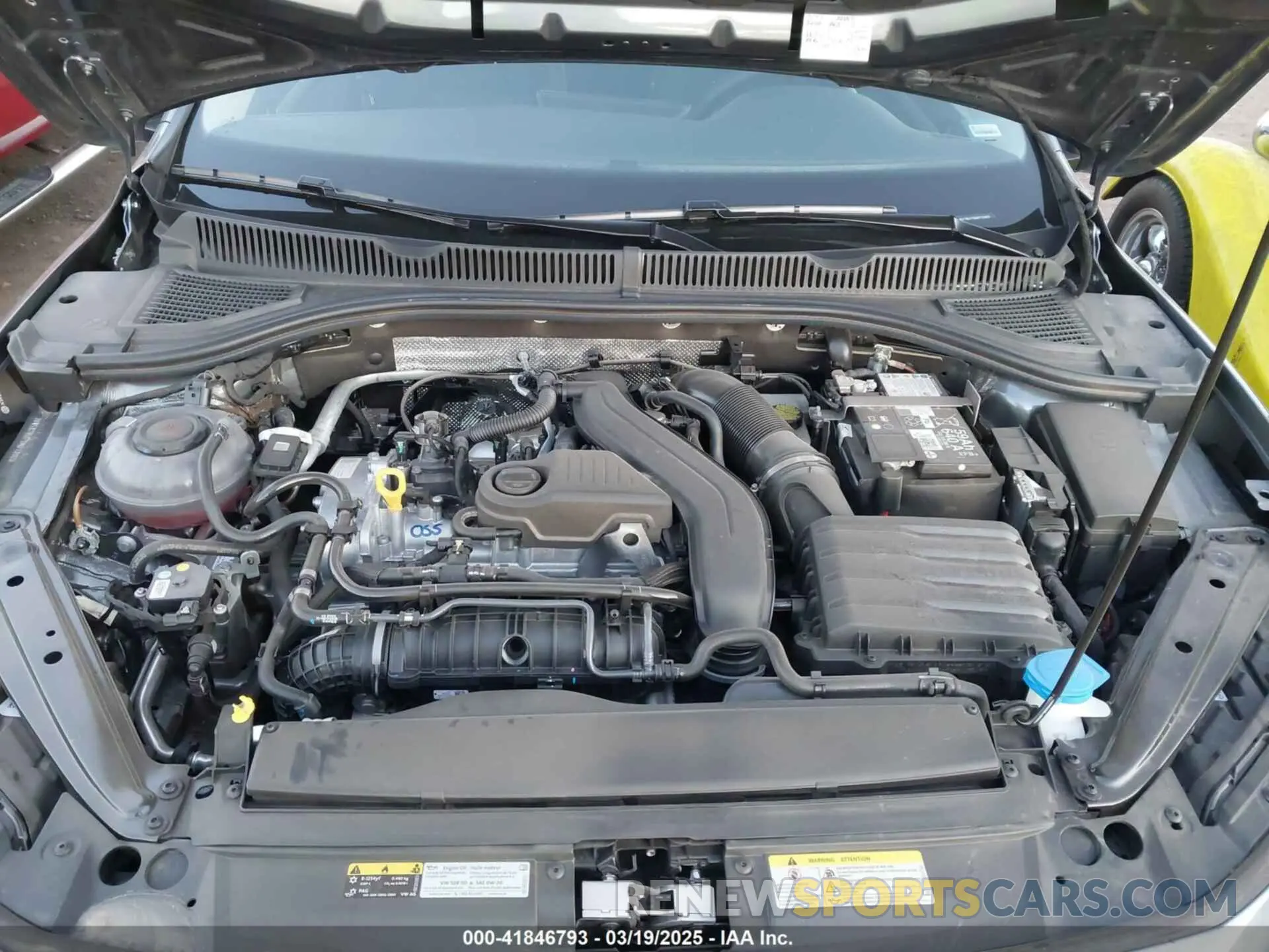 10 fotografías del automóvil dañado 3VW5X7BU7SM013903 VOLKSWAGEN JETTA 2025