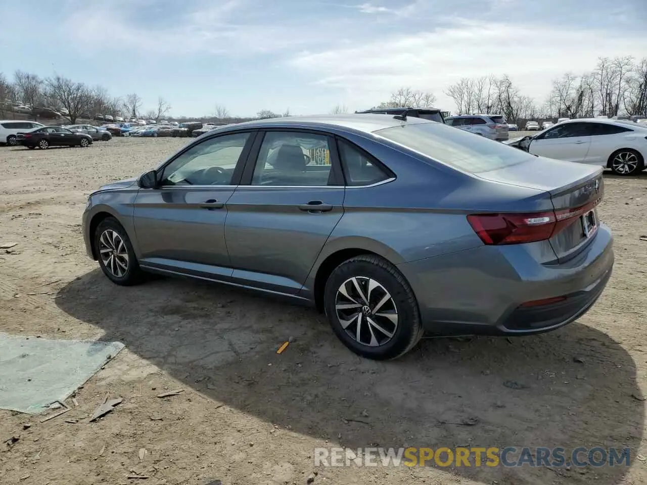 2 fotografías del automóvil dañado 3VW5X7BU7SM046156 VOLKSWAGEN JETTA 2025