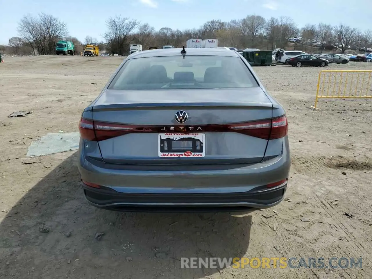 6 fotografías del automóvil dañado 3VW5X7BU7SM046156 VOLKSWAGEN JETTA 2025