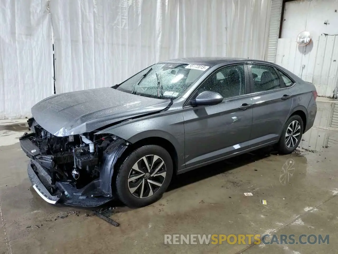 1 fotografías del automóvil dañado 3VW5X7BU8SM061779 VOLKSWAGEN JETTA 2025