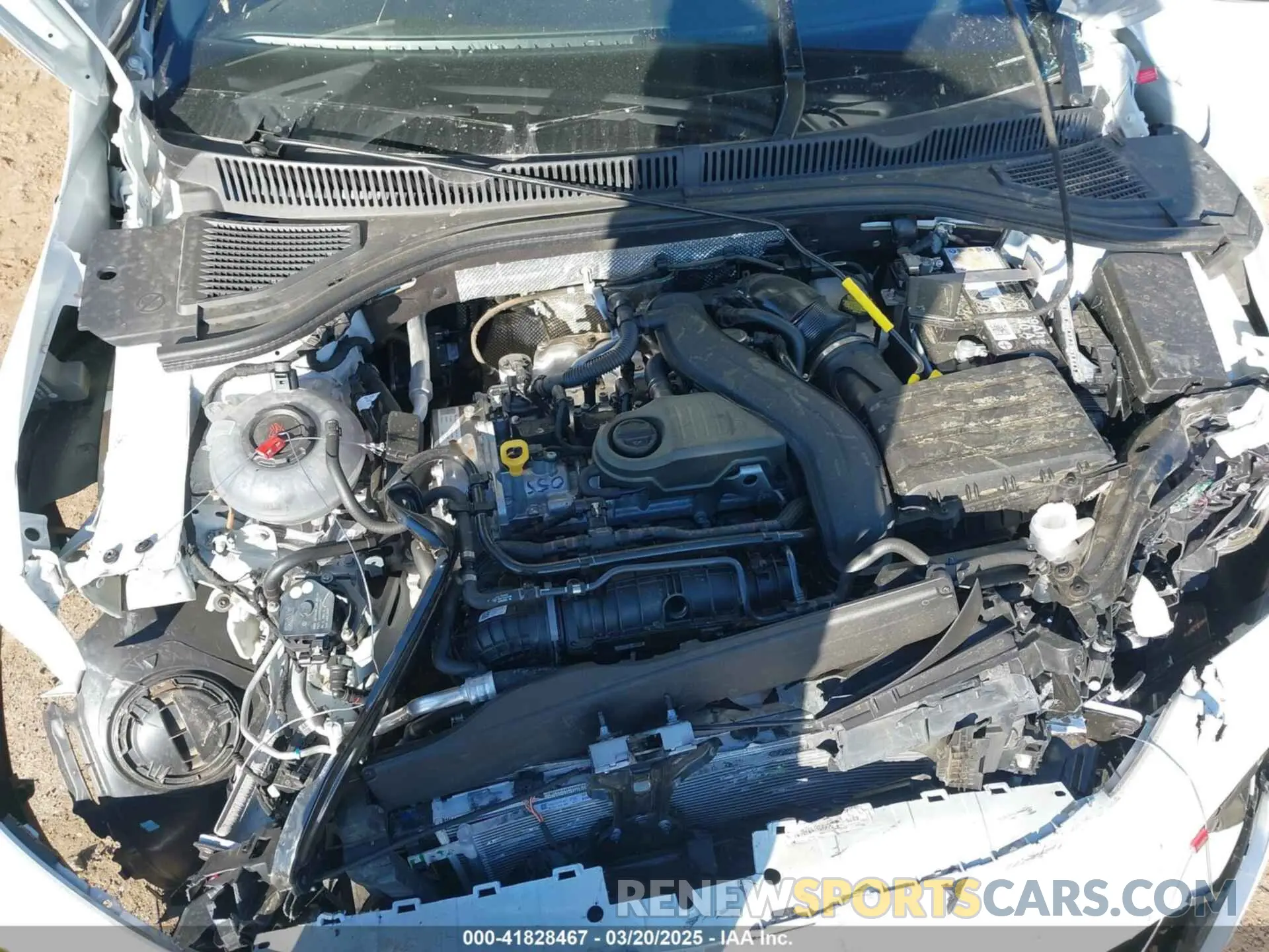 10 fotografías del automóvil dañado 3VW5X7BU9SM000828 VOLKSWAGEN JETTA 2025