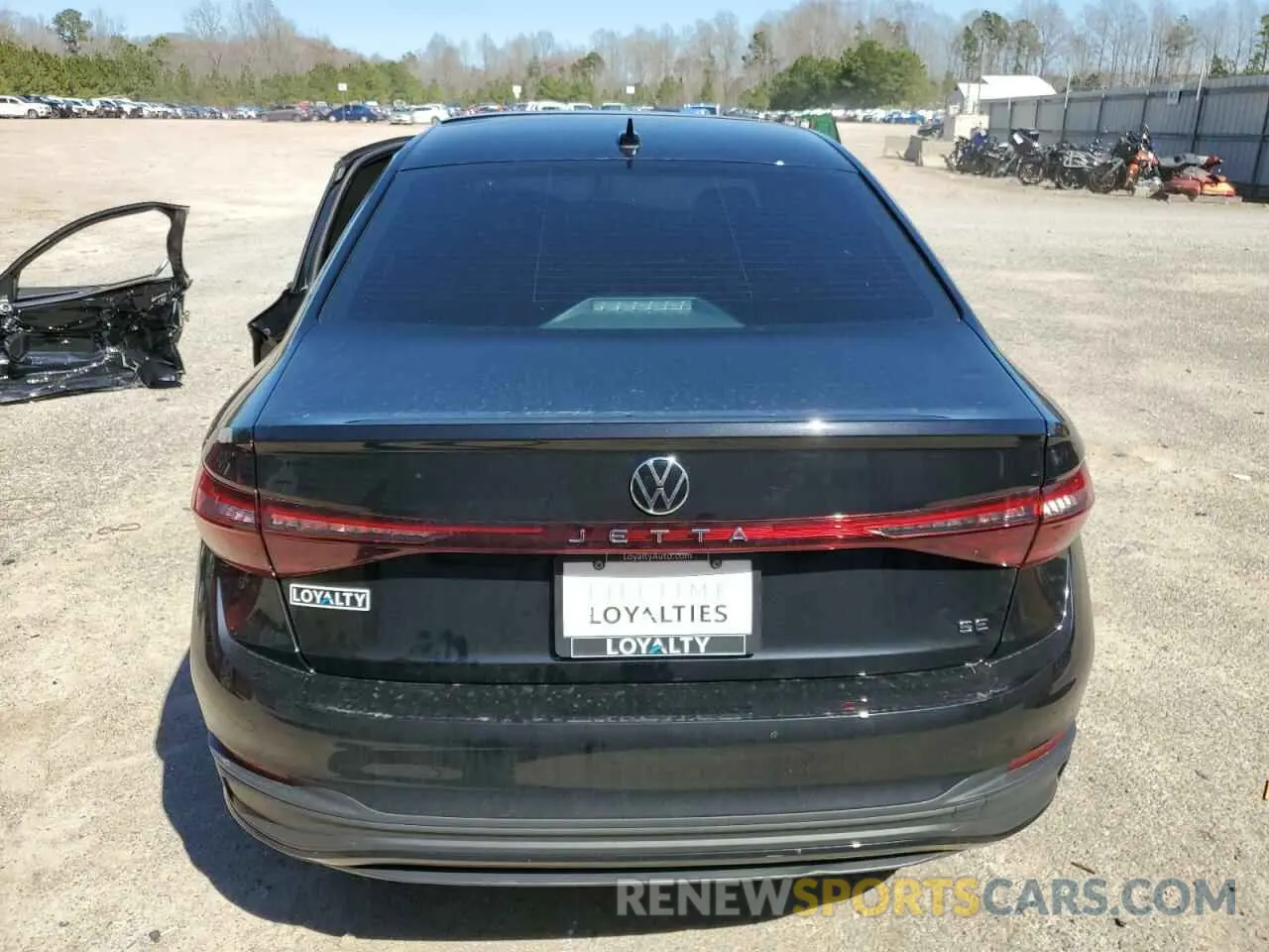 6 fotografías del automóvil dañado 3VW7X7BU0SM054981 VOLKSWAGEN JETTA 2025