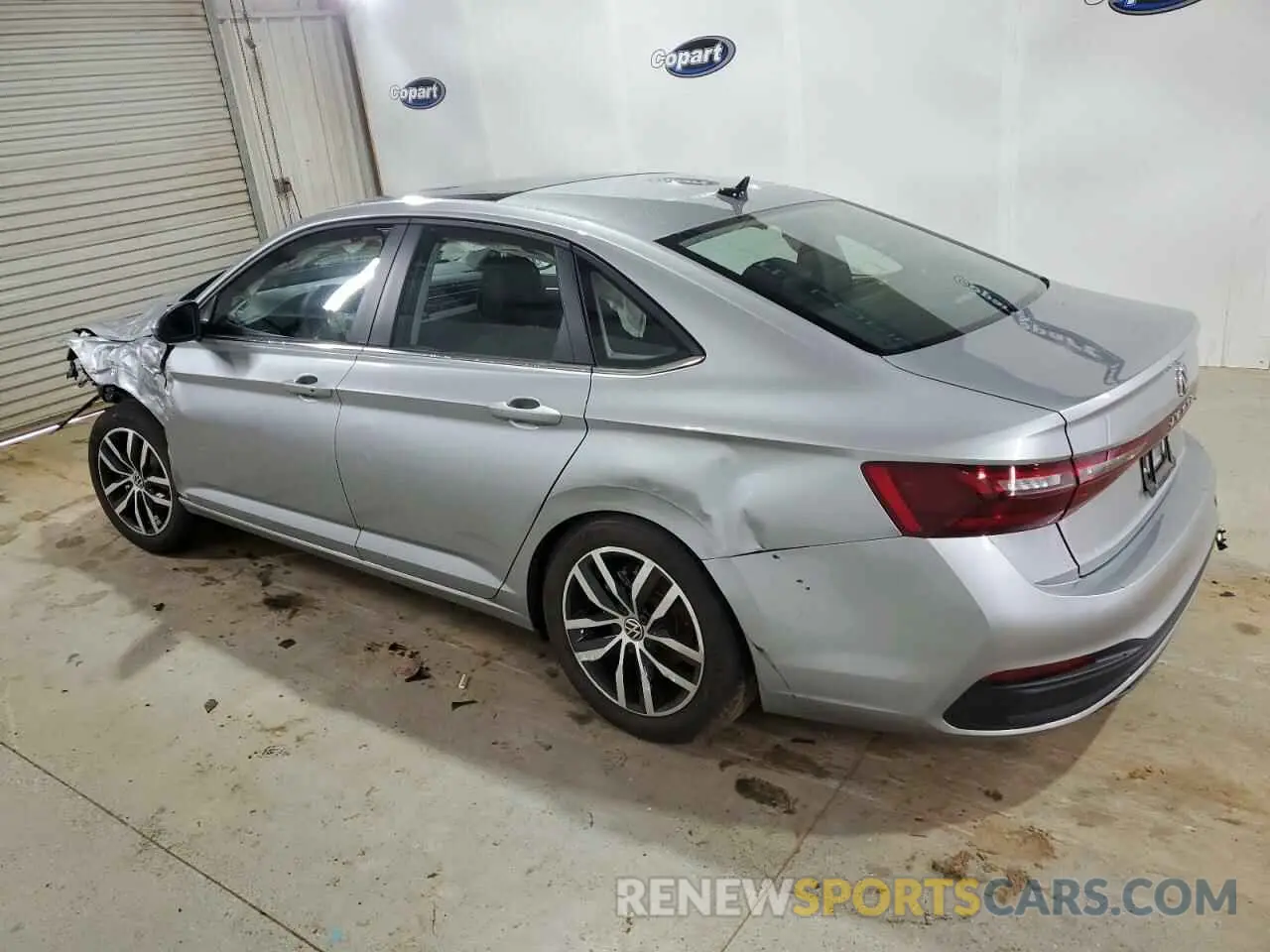 2 fotografías del automóvil dañado 3VW7X7BU0SM061865 VOLKSWAGEN JETTA 2025