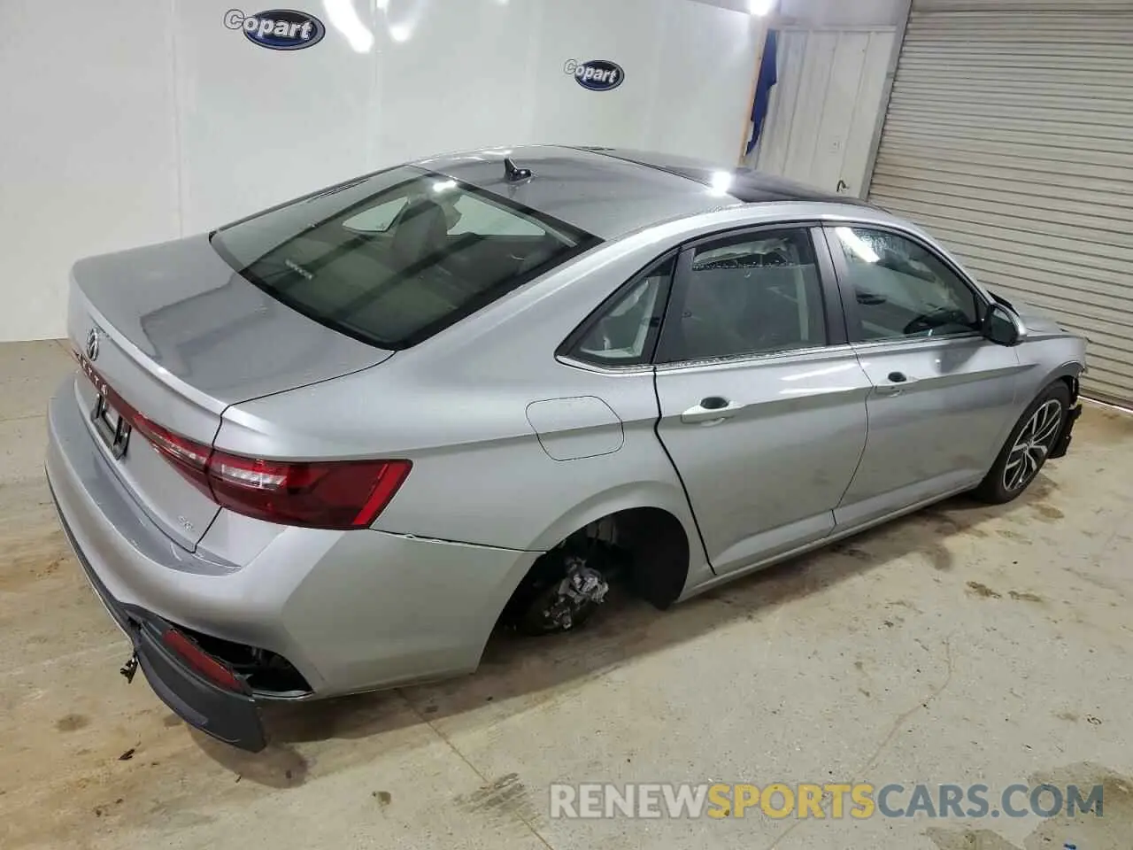 3 fotografías del automóvil dañado 3VW7X7BU0SM061865 VOLKSWAGEN JETTA 2025