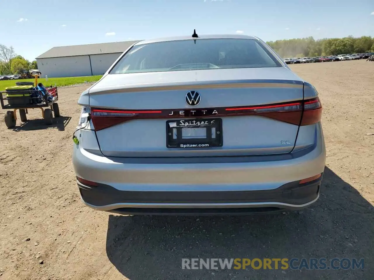 6 fotografías del automóvil dañado 3VW7X7BU1SM007586 VOLKSWAGEN JETTA 2025