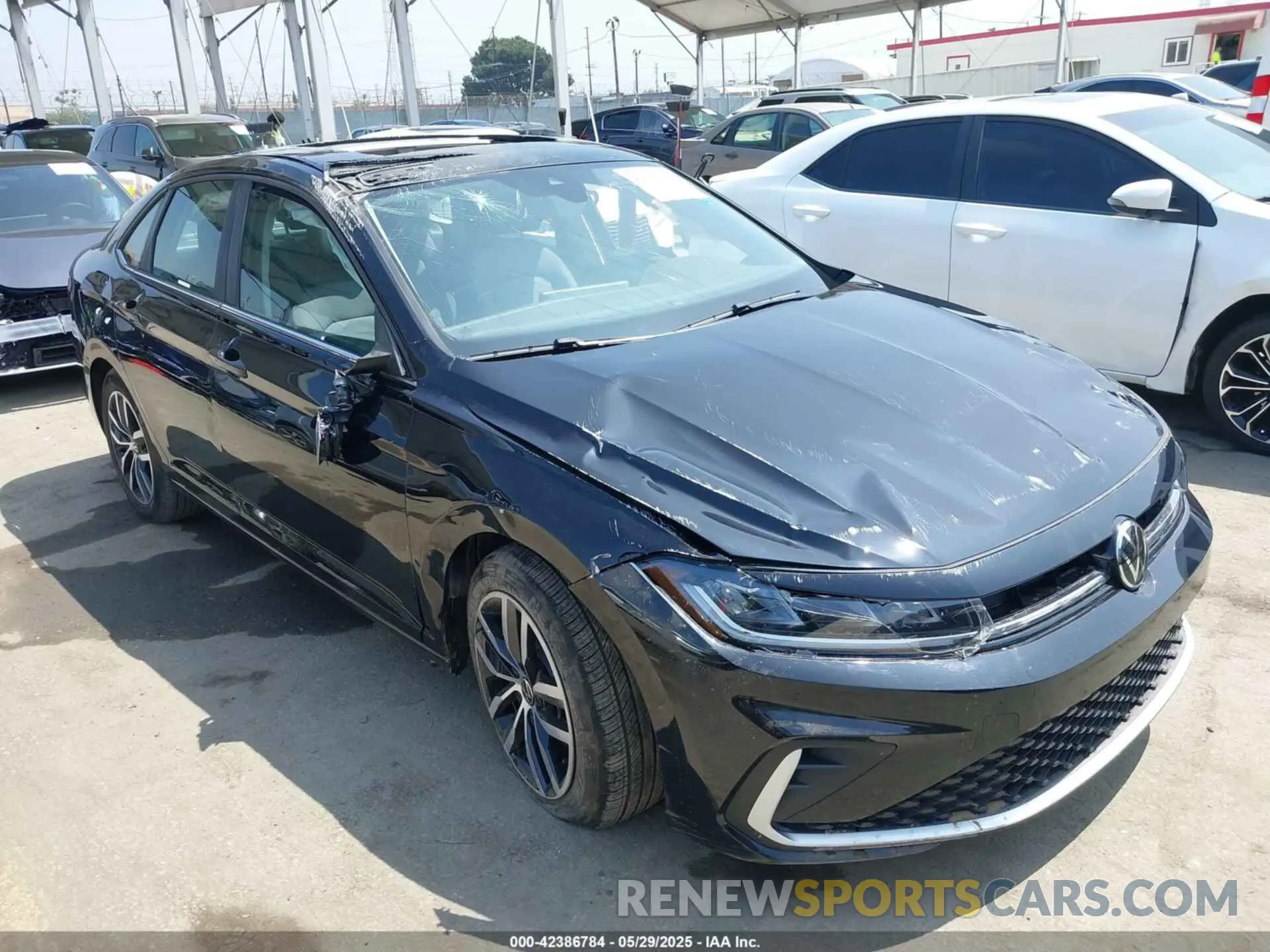 1 fotografías del automóvil dañado 3VW7X7BU1SM036375 VOLKSWAGEN JETTA 2025
