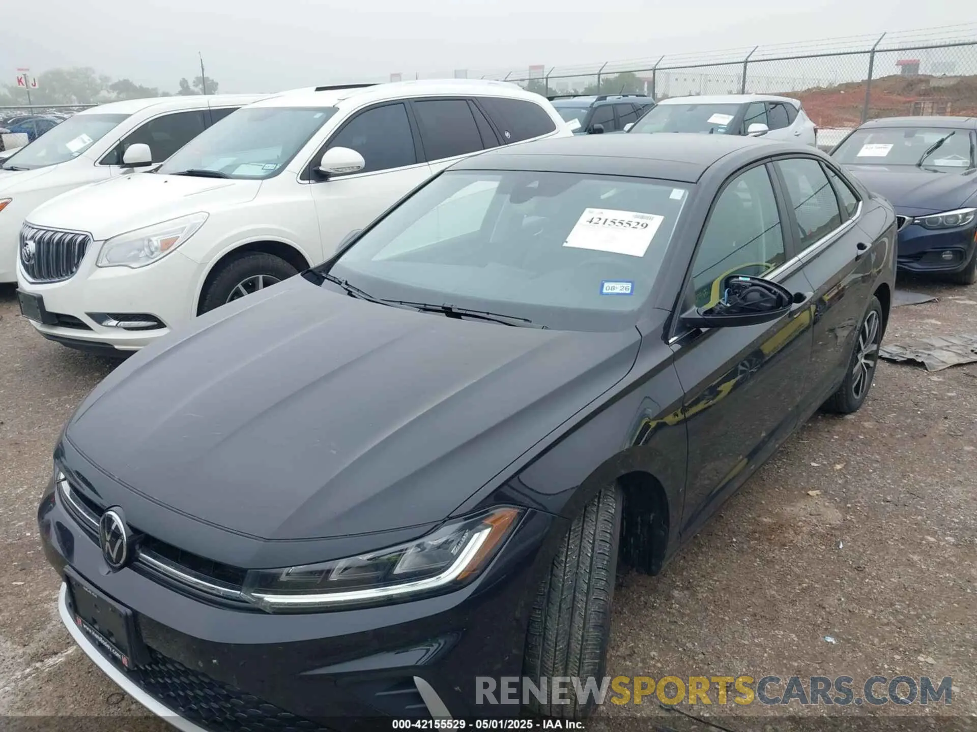 6 fotografías del automóvil dañado 3VW7X7BU2SM003952 VOLKSWAGEN JETTA 2025